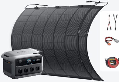 Anhänger Solaranlage