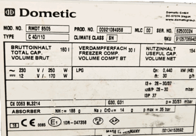 Kühlschrank Dometic RMD 10.5